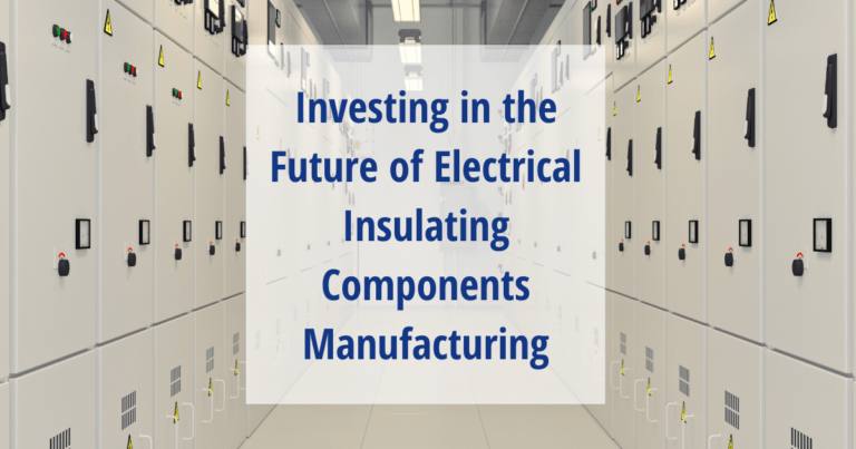Image of a corridor of electrical enclosures to illustrate Investing in the Future of Electrical Insulating Components Manufacturing